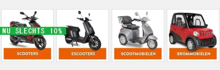 Een scooter leasen wordt goedkoper!